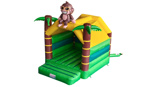 Hüpfburg "Dschungel-Fun" - für Deine Party (Miete)